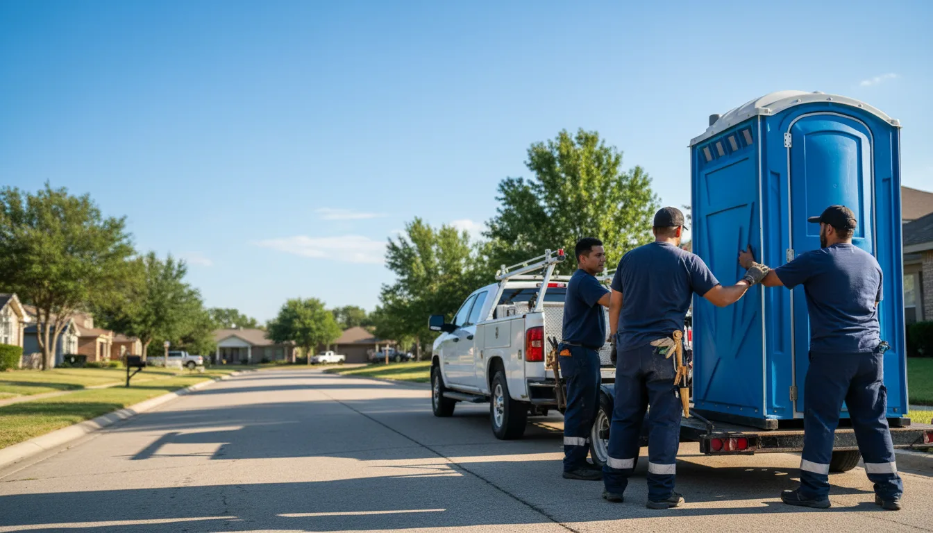 Portable Toilet Rental in Horton, MI near me
